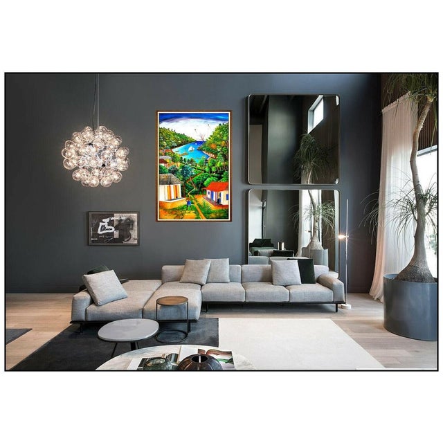 Message us to inquire about custom framing options! (Included for free with every purchase) The artwork is of impressive...