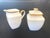 Metal Lenox Eternal White Dimension II Collection Sugar Creamer Set With Gold Accent For Sale - Image 7 of 7