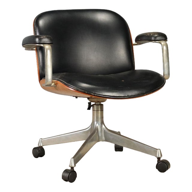 Swivel Armchair by Ennio Fazioli for MIM, 1960s For Sale