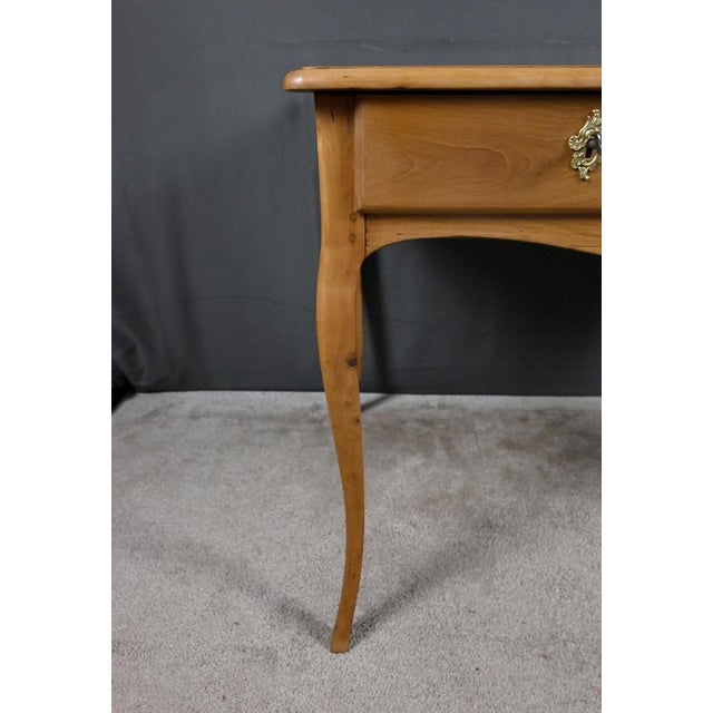 Small 18th Century Louis XV Desk in Apple and Cherry Wood For Sale - Image 9 of 14