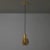 1960s Sculptural Brass Pendant Lamp by Armatur Hantverk Tibro, Sweden. Executed in polished brass with an attractive...