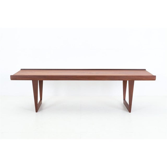 Modern Danish Teak Coffee Table by Peter Løvig Nielsen, 1960s For Sale - Image 13 of 13