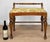 Original 1940s Traditional Vanity Bench Solid Maple Construction with Wonderful Veneered Tiger Maple Front Skirting...
