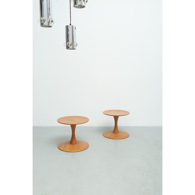 Stools by Nanna Ditzel for Kolds Sawmill, 1960s, Set of 2, in Very Good conditions. Designed 1960 to 1969 I have official...