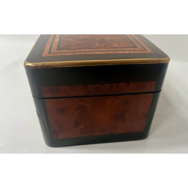 Napoleon III Glove Box in Thuya Burl, 1800s For Sale - Image 9 of 13