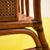Brown Vintage Bamboo Cane Armchair from Gervasoni For Sale - Image 8 of 9