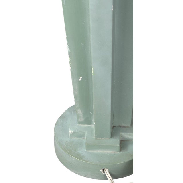 1950s 1950s Art Deco Style Lamp For Sale - Image 5 of 9