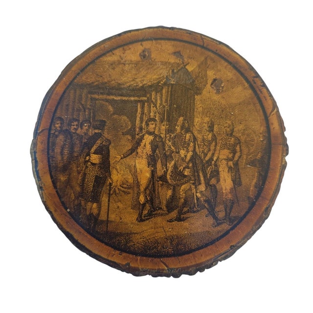 19th Century Papier-Mâché Box with Napoleon I at the Military Camp For Sale - Image 17 of 17