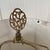 Ceramic Vintage 35" Japanese Satsuma Style Ceramic and Brass Table Lamp With Tailor Made Shade For Sale - Image 7 of 12