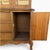 Queen Anne Late 20th Century Queen Anne Style Wood and Glass China Hutch Cabinet For Sale - Image 3 of 16