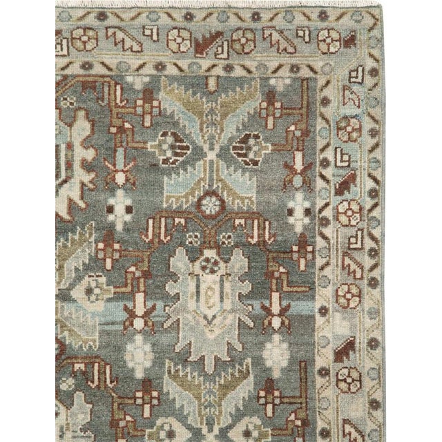 Rustic Galerie Shabab Collection Mid-20th Century Persian Malayer Accent Rug For Sale - Image 3 of 8