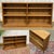 English oak bookcase from the 1980s - W=1.52m D=24cm H=78cm.