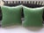 Manuel Canovas Pillows in Green Woven Kazan Pattern Down Filled 22" Pillow - Single For Sale - Image 4 of 7