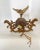 Pair of 1920s Cast Iron Sconces With Birds For Sale - Image 9 of 11