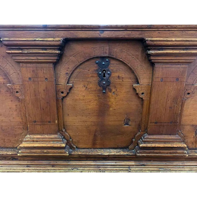 Mid 18th Century Antique European 18th Century Chest For Sale - Image 5 of 8