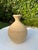 Eggshell Handcrafted 7” Studio Pottery Bottle Vase With Coral Brushwork, Signed For Sale - Image 8 of 11