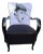 Art Deco Audrey Hepburn Armchair, 1920s For Sale