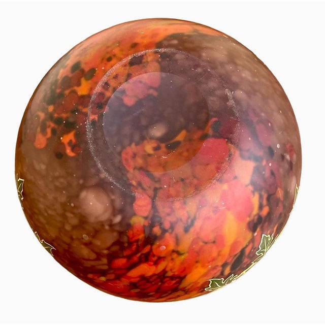 Ball Vase with Polylobed Neck For Sale - Image 9 of 12