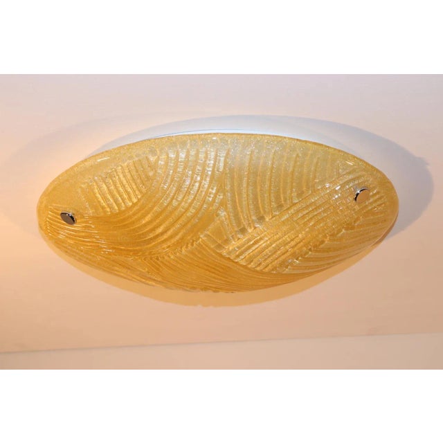 Mid-Century Modern Murano Glass Ceiling Lamp For Sale - Image 13 of 13