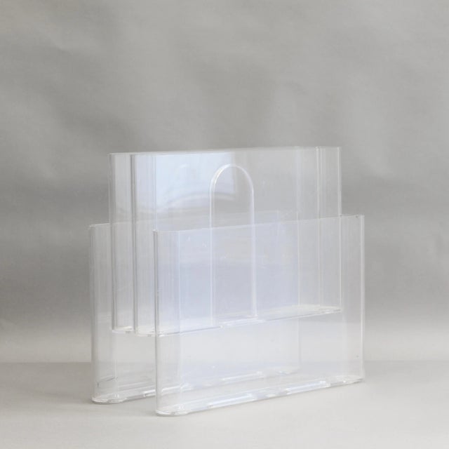 Magazine Rack by Giotto Stoppino for Kartell, 1960s For Sale - Image 9 of 9