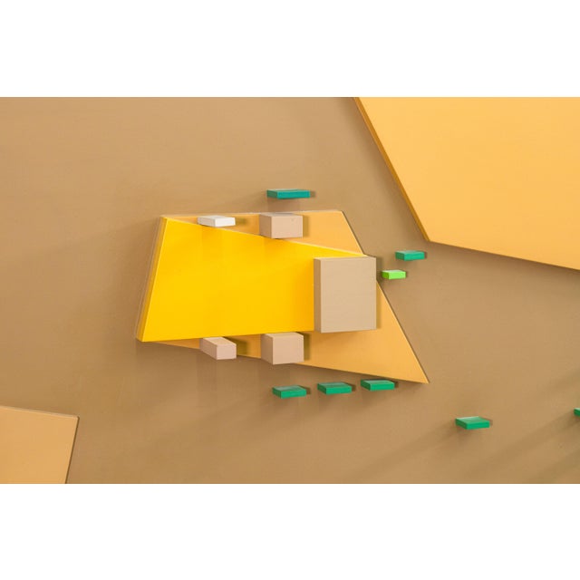 Wood David Barr - Structuralist Relief No. 151, 1978 Signed Postmodern Wall Sculpture For Sale - Image 7 of 9