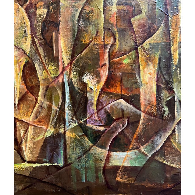 Vivaldo Martini, Winter, Oil on Canvas For Sale - Image 4 of 11