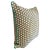 Infused with crisp geometric elegance, this 24‑inch decorative pillow features a refined honeycomb hexagon pattern framed...
