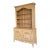 French Provincial Light Oak Wood Kitchen Cabinet, Antique For Sale