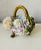 Easter Antique German Porcelain Flower Basket Sitzendorf For Sale - Image 4 of 10
