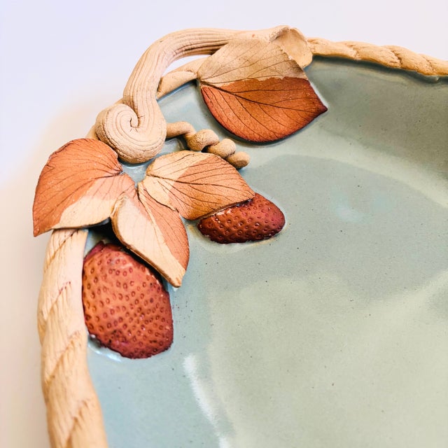 Brigitte Haag Art Pottery Tray For Sale In San Francisco - Image 6 of 11