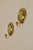 Made and Sourced from Sweden An amazing pair of Mid century brass wall sconces Both sconces are in good condition with...