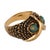 Mid Century Opal 14k Yellow Gold Owl Ring, Size 6.25 For Sale - Image 4 of 6