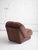 Space Age Italian ‘Petal’ Form Lounge Chair in Velvet For Sale - Image 4 of 12