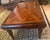 Traditional Vintage Regency Style Mahogany Parquetry Coffee Table With Flame Mahogany Apron For Sale - Image 3 of 15