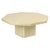 Mid-Century Modern Vintage Italian Octagonal Travertine Coffee Table, 1970s For Sale - Image 3 of 18