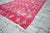 Red Vintage Red Floral Rug For Sale - Image 8 of 11
