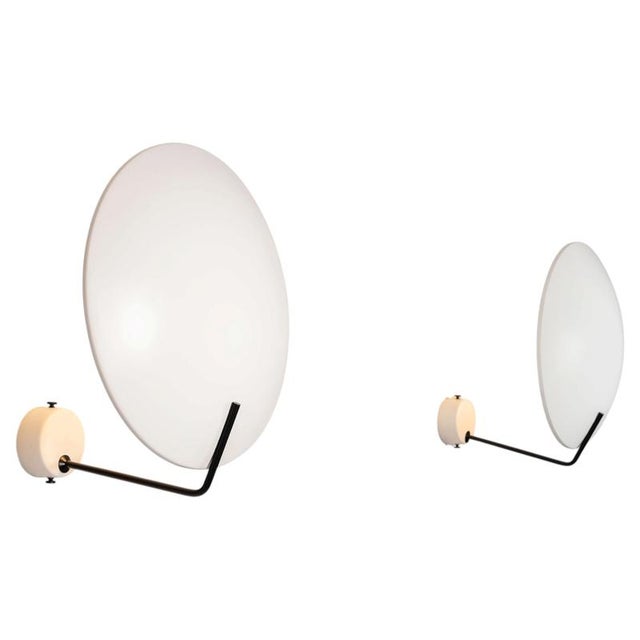 Model 232 Wall Sconces by Bruno Gatta for Stilnovo, Italy, 1954, Set of 2 For Sale - Image 16 of 16