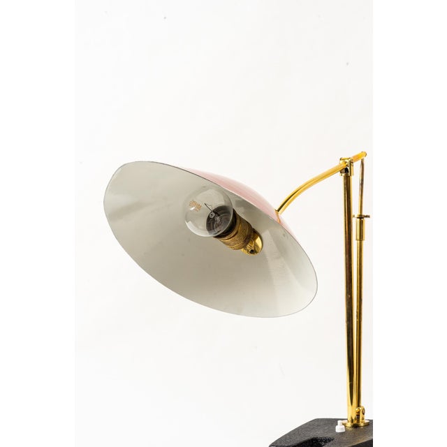 Adjustable Table Lamp by Rupert Nikoll, Vienna, 1950s For Sale - Image 12 of 18