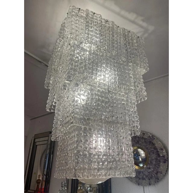Vintage Chandelier in Murano Glass For Sale - Image 9 of 9