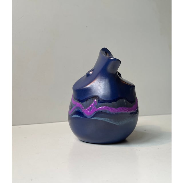 Danish Modern Glazed Ceramic Fish Money Bank by Robert Manz for Knabstrup, 1970s For Sale - Image 4 of 9