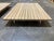Paola Lenti Sunset Modern Low Wood Slat Coffee Table For Sale - Image 4 of 4