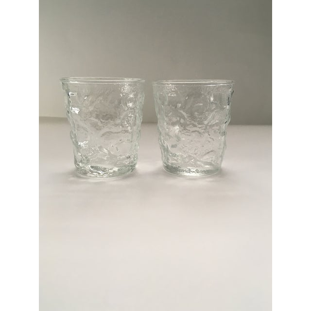 Mid-Century Modern 1960s Anchor Hocking “Milano” Rocks Glass- Set of Four For Sale - Image 3 of 9