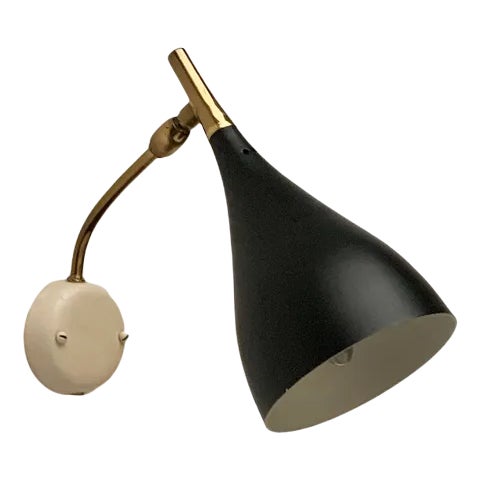 Mid-Century German Wall Lamp from Cosack For Sale