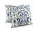 From Robert Allen is Sweet Nothings in the color Bluebell pillow cover. This pillow features a lovely ikat pattern. This...