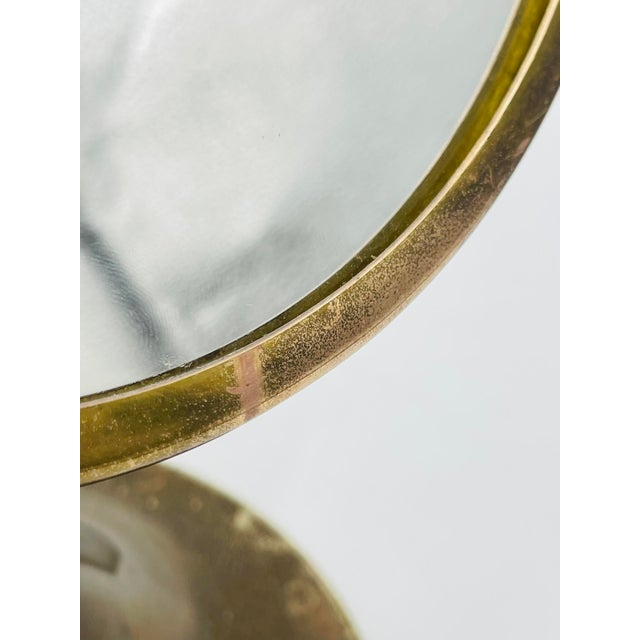 Vintage Brass Vanity Mirror by Charles Hollis Jones, Usa, 1960s For Sale - Image 10 of 16
