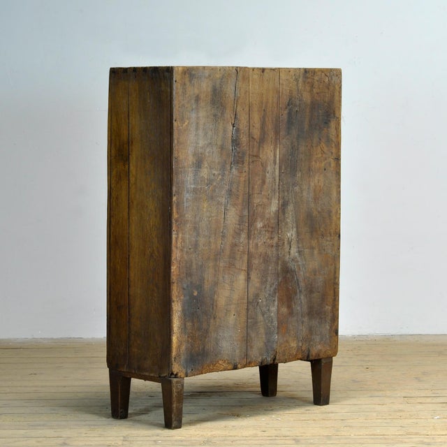 Antique Oak Cabinet, 1820 For Sale - Image 14 of 15