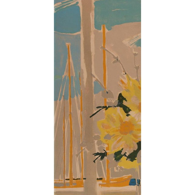 Michel Henry, Bouquet of Yellow Flowers, Lithograph For Sale - Image 5 of 6
