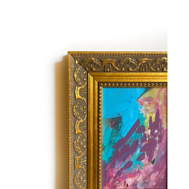 Two original paintings by Jessalin Beutler, completed in 2026. Acrylic and collage on canvas wrapped board. Signed and...