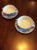 Mid 20th Century Blue Danube Bouillon Cup Set- 4 Pieces For Sale - Image 6 of 6
