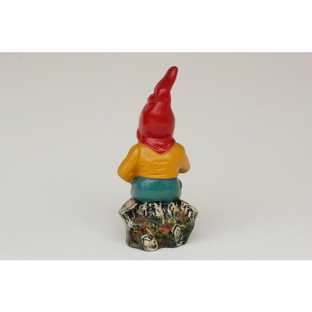 Vintage Terracotta Garden Gnome, 1980s For Sale - Image 4 of 11